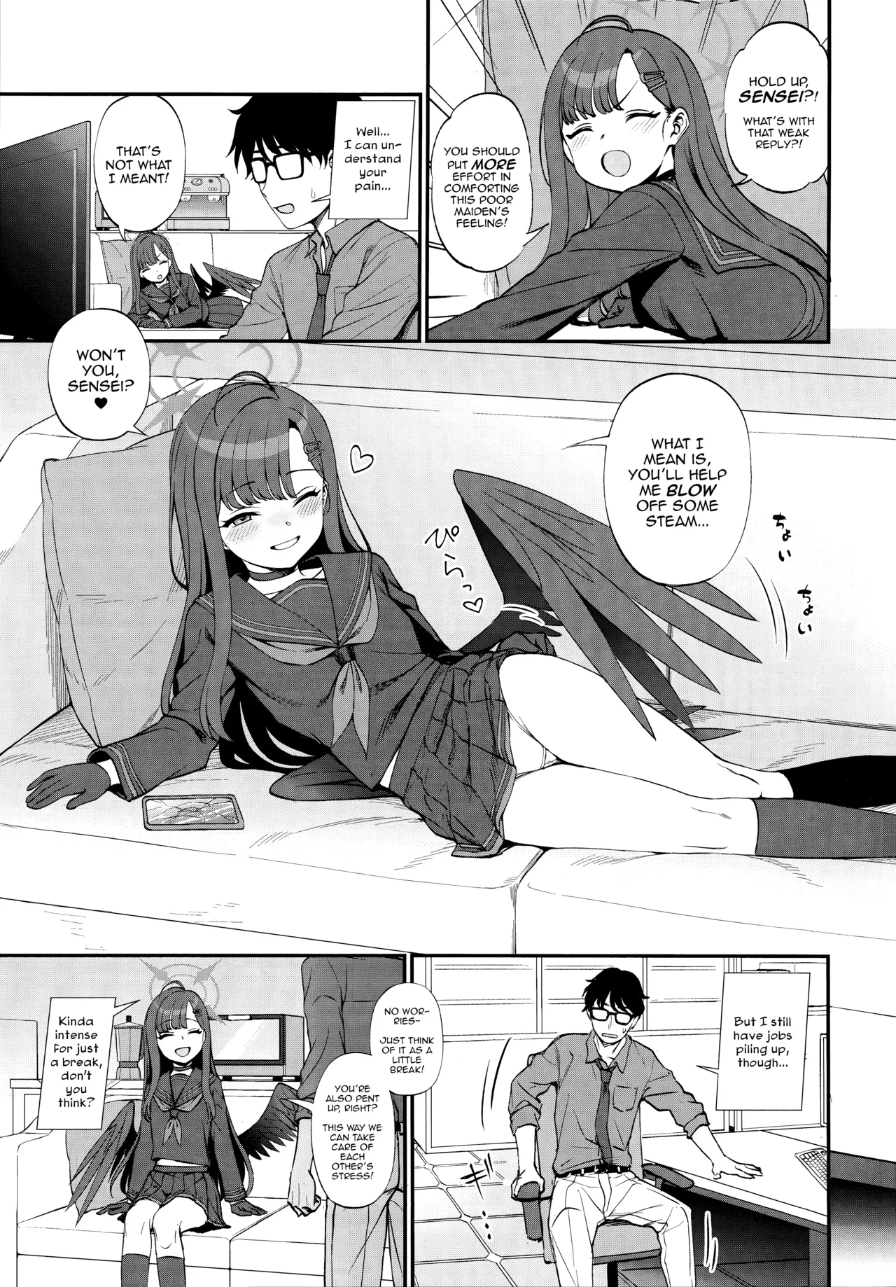 Hentai Manga Comic-Sensei, Got a sec~?-Read-4